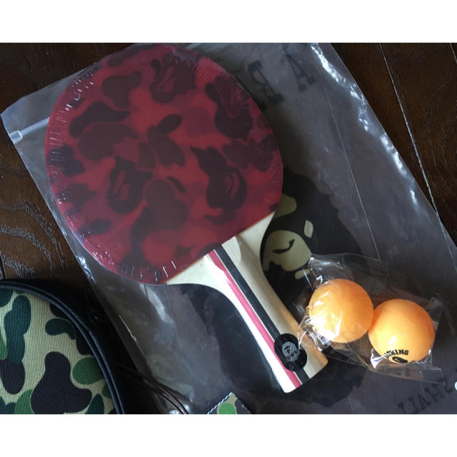 A BATHING APE(アベイシングエイプ)のBAPE ABC TABLE TENNIS SET  エンタメ/ホビーのフィギュア(その他)の商品写真