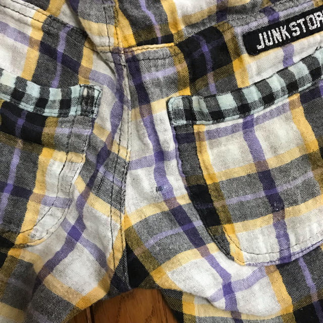 JUNK STORE(ジャンクストアー)のタイムセール‼︎ジャンクストアー ハーフパンツ キッズ/ベビー/マタニティのキッズ服男の子用(90cm~)(パンツ/スパッツ)の商品写真