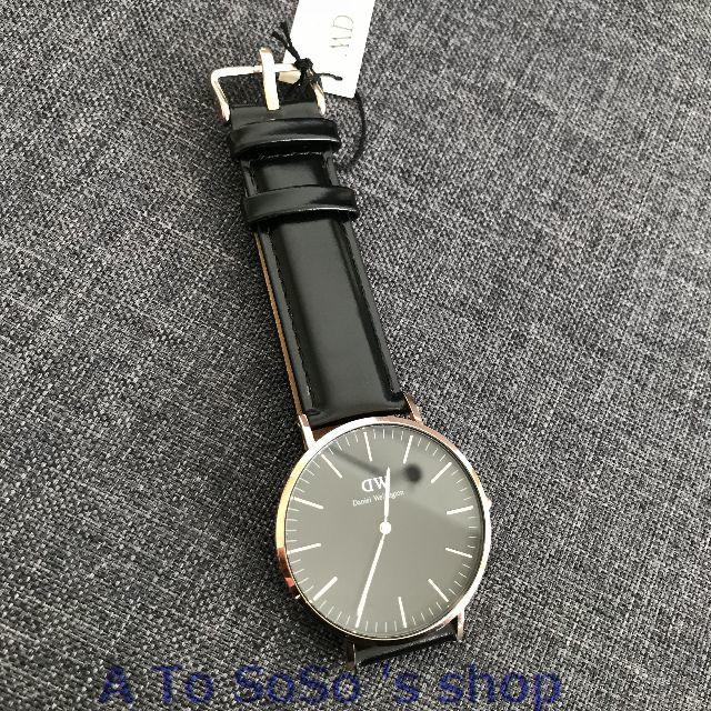 Daniel Wellington(ダニエルウェリントン)の限定お値下げ　DW 　CLASSIC BLACK 　SHEFFIELD　36MM メンズの時計(腕時計(アナログ))の商品写真