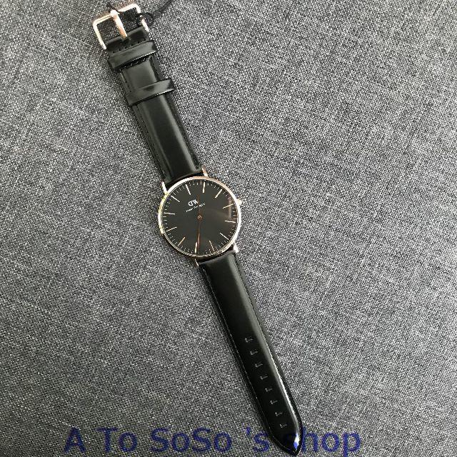 Daniel Wellington(ダニエルウェリントン)の限定お値下げ　DW 　CLASSIC BLACK 　SHEFFIELD　36MM メンズの時計(腕時計(アナログ))の商品写真