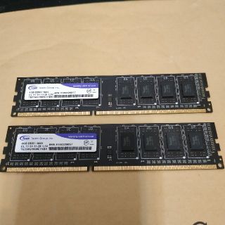 Team メモリ DDR3 1600MHz 4GB✕2枚(PCパーツ)