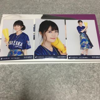 ノギザカフォーティーシックス(乃木坂46)の生田絵梨花 生写真 ベースボールTシャツ コンプ(アイドルグッズ)