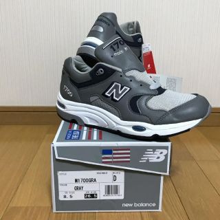 新品 new balance M1700GRA  USA製　23.5センチ