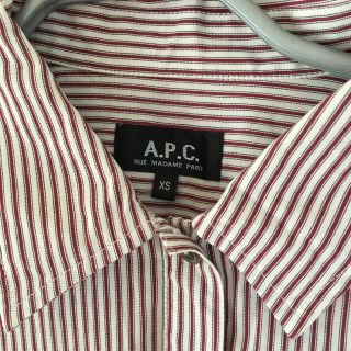 アーペーセー(A.P.C)のA.P.C  シャツワンピース   ＊値下げ＊(ひざ丈ワンピース)