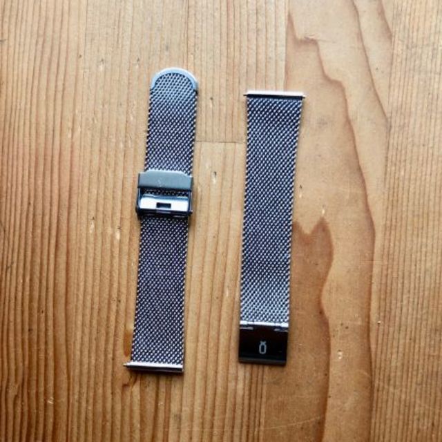 KNOT(ノット)のknot 　時計　メタルストラップ　ミラネーゼメッシュ　シルバー メンズの時計(金属ベルト)の商品写真