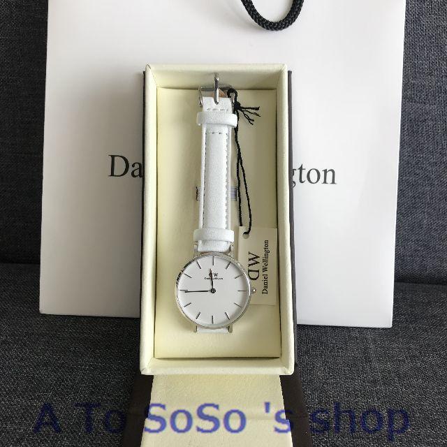 Daniel Wellington(ダニエルウェリントン)の限定お値下げ　DW　PETITE　 BONDI　32ミリ　シルバー レディースのファッション小物(腕時計)の商品写真