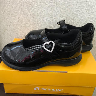 ムーンスター(MOONSTAR )の☆美品☆ moonSTAR 靴 19.0cm フォーマル 黒(フォーマルシューズ)