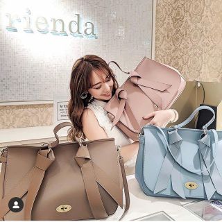 リエンダ(rienda)のrienda☆ループノットワンハンドルBAG(ハンドバッグ)