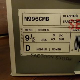 New Balance - 新品 New Balance M996CMB made in USAの通販 by w's ...