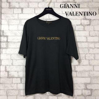 GIANNI 塗り VALENTINO ジャンニバレンチノ ロゴ プリント Tシャツ GIANNI 塗り VALENTINO ジャンニバレンチノ ロゴ プリント Tシャツ