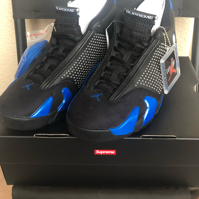 値下げ supreme airjordan 14 26cm