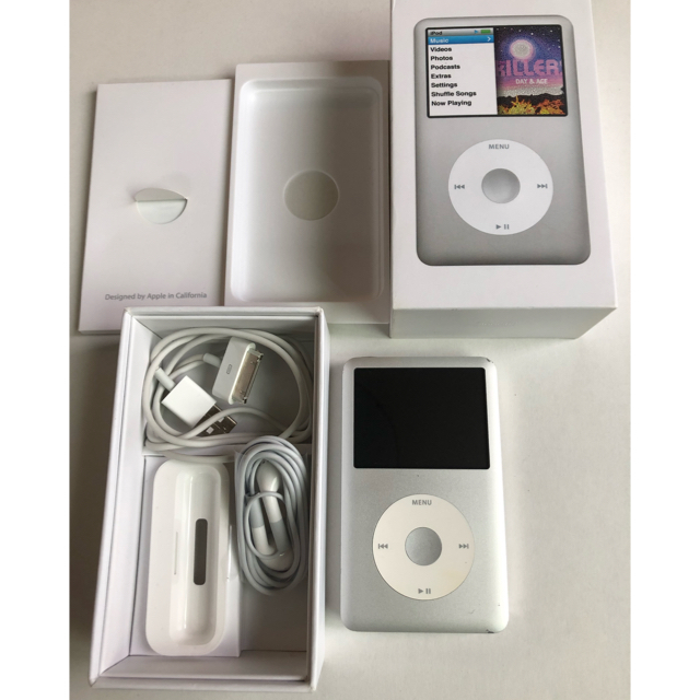 Apple   Apple iPod classic GB シルバー MCJ/Aの通販 by