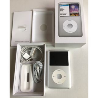 アップル(Apple)のApple iPod classic 160GB シルバー MC293J/A(ポータブルプレーヤー)