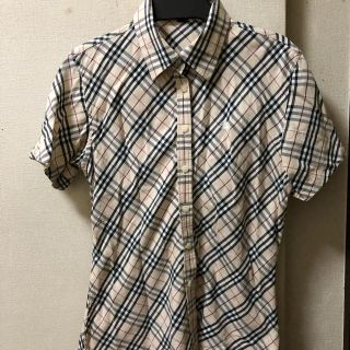 バーバリー(BURBERRY)のバーバーリー半袖シャツMサイズ(シャツ/ブラウス(半袖/袖なし))