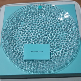 ティファニー(Tiffany & Co.)のTIFFANY&Co.　ガラス　皿(食器)