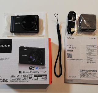 ソニー(SONY)のSONY Cybershot DSC-WX350 サイバーショット　ブラック(コンパクトデジタルカメラ)