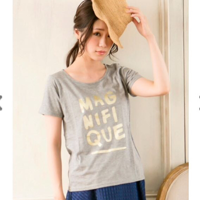 le.coeur blanc(ルクールブラン)のプリントTシャツ レディースのトップス(Tシャツ(半袖/袖なし))の商品写真