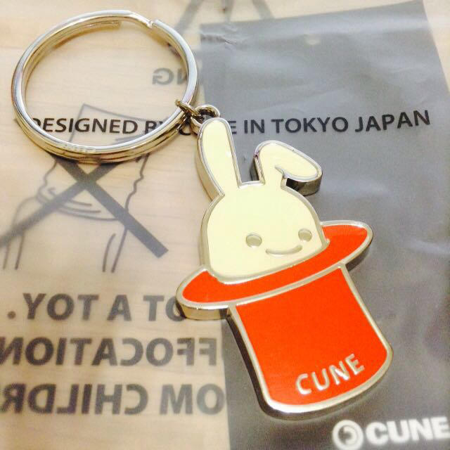 CUNE(キューン)のキューン ウサギ キーリング メンズのファッション小物(キーホルダー)の商品写真