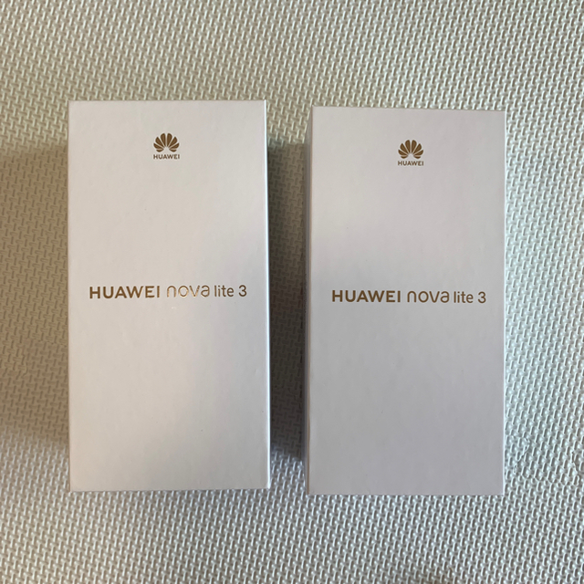 ANDROID(アンドロイド)のうささま専用 HUAWEI nova lite3 新品未開封 1台 スマホ/家電/カメラのスマートフォン/携帯電話(スマートフォン本体)の商品写真