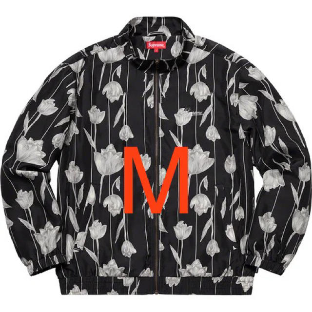 Supreme FloralSilk古着トラックジャケット黒M - 通販 - guianegro.com.br