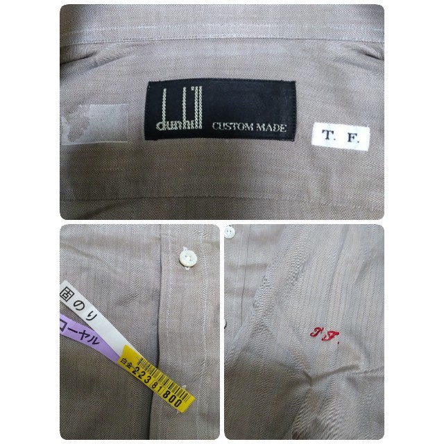 Dunhill(ダンヒル)のUSED品 dunhil シャツ メンズのトップス(シャツ)の商品写真