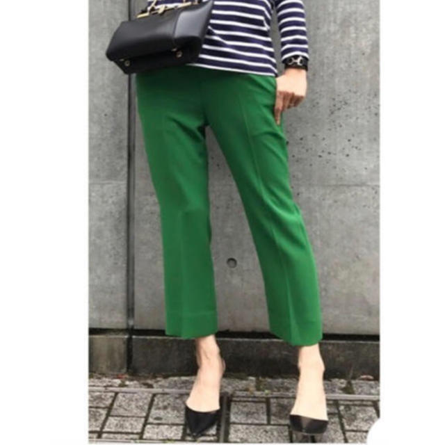 シーリングライト ドゥーズィエムクラス トリアセクロップドパンツ 38