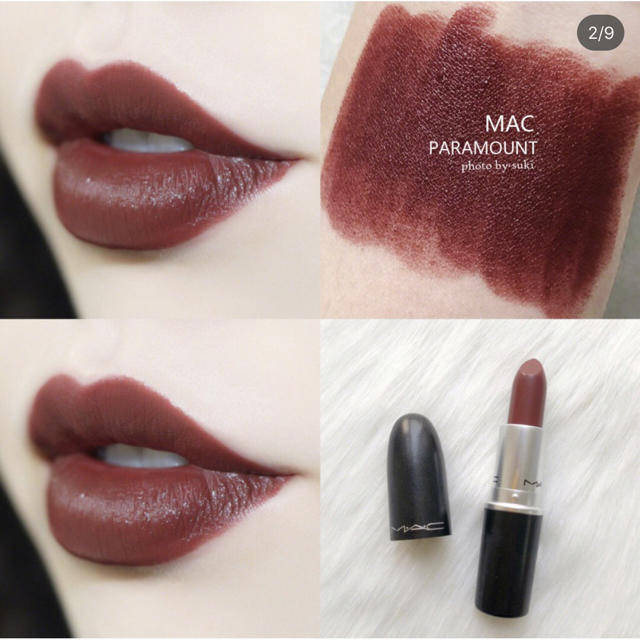 MAC(マック)のMAC店員イチオシ♡春の人気色 MAC リップ パラマウント♡新品未使用 コスメ/美容のベースメイク/化粧品(口紅)の商品写真