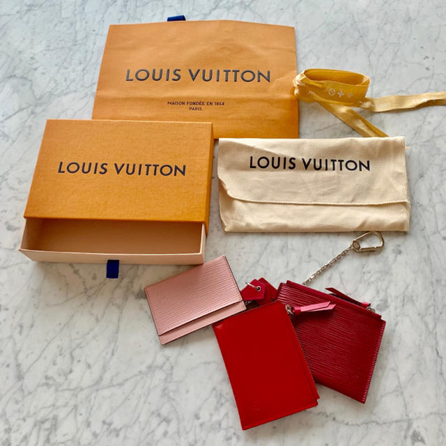 LOUIS VUITTON(ルイヴィトン)のLouis Vuitton (エピ) カード、キー、コイン ケースセット  レディースのファッション小物(その他)の商品写真