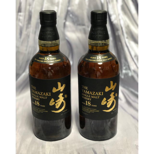 最高の品質の 2本セット 山崎18年 - サントリー 新品 送料込 未開封 ...