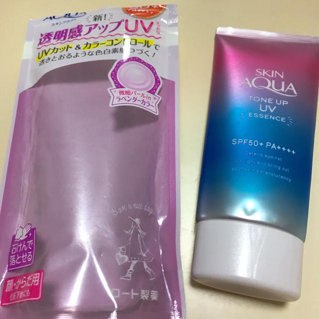 ロート製薬(ロートセイヤク)の透明感アップUV コスメ/美容のベースメイク/化粧品(化粧下地)の商品写真