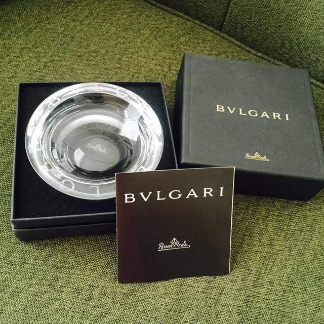 BVLGARI(ブルガリ)のBVLGARI♡灰皿 大幅値下げ！ インテリア/住まい/日用品のインテリア小物(灰皿)の商品写真