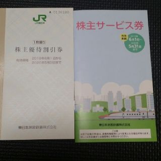 JR東日本株主優待1枚 株主サービス券1冊(その他)