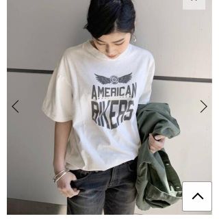 アパルトモンドゥーズィエムクラス(L'Appartement DEUXIEME CLASSE)のバイカーTシャツ(Tシャツ/カットソー(半袖/袖なし))