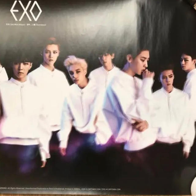 EXO(エクソ)のEXO初期メンバーポスター エンタメ/ホビーのCD(K-POP/アジア)の商品写真
