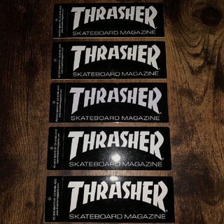 スラッシャー(THRASHER)のレットバイソン様専用THRASHER  ステッカー 5枚×2組(ステッカー)