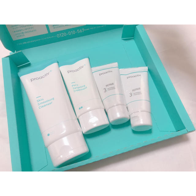 proactiv(プロアクティブ)のさとみん様 プロアクティブ 未開封 セット 3STEP コスメ/美容のスキンケア/基礎化粧品(洗顔料)の商品写真