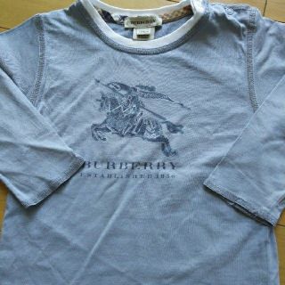 バーバリー(BURBERRY)のバーバリー長Tシャツ2Y92㎝(Tシャツ/カットソー)