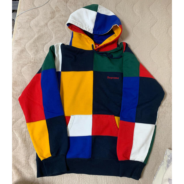 Supreme(シュプリーム)のsupreme patchwork hooded パーカー メンズのトップス(パーカー)の商品写真