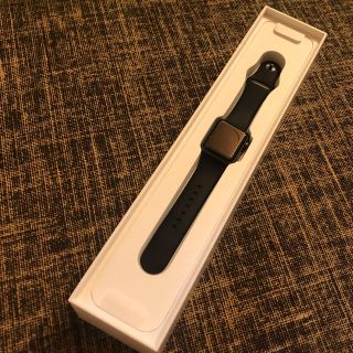 アップルウォッチ(Apple Watch)の最終値下げApple Watch • series3 スペースグレイ (PC周辺機器)