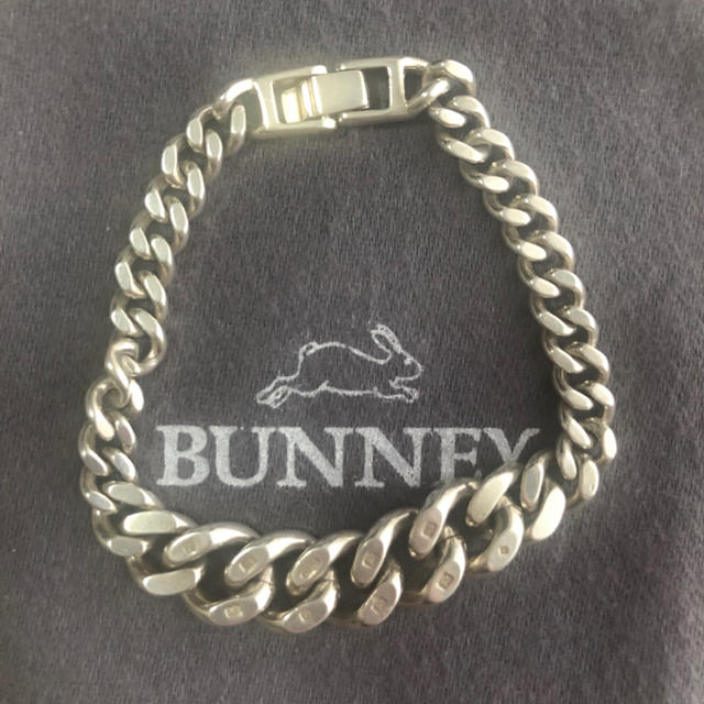 bunney チェーンブレスレット identity link chain bunney チェーンブレスレット identity link chain