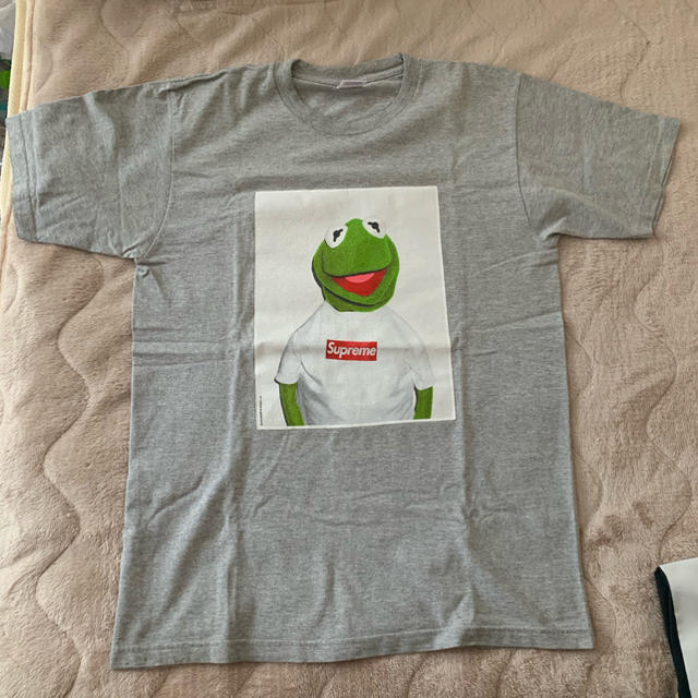 08ss supreme Kermit The Frog Tee L gray
