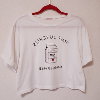 アベイル(Avail)の再お値下げ♡ミルクデザインTシャツ♡(Tシャツ(半袖/袖なし))
