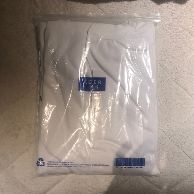 ader error アーダーエラー アシンメトリー スリット Tシャツ