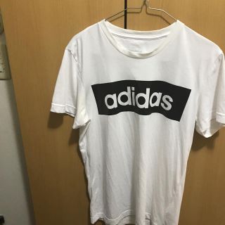 アディダス(adidas)のadidas 白 (Tシャツ(半袖/袖なし))