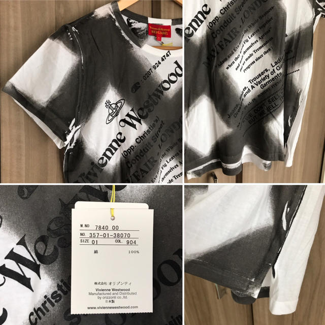 Vivienne Westwood(ヴィヴィアンウエストウッド)の専用です！【新品タグ付】Vivienne Westwood/グラフィックTシャツ レディースのトップス(Tシャツ(半袖/袖なし))の商品写真