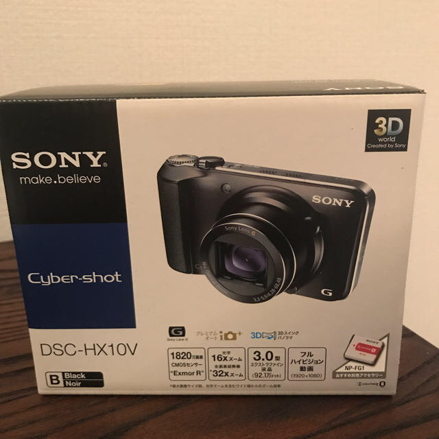 SONY(ソニー)のSONY Cyber-shot DSC-HX10V デジタルカメラ スマホ/家電/カメラのカメラ(コンパクトデジタルカメラ)の商品写真