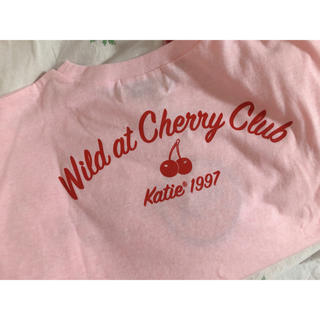 ケイティー(Katie)のKatie CHERRY CLUB tee(Tシャツ(半袖/袖なし))