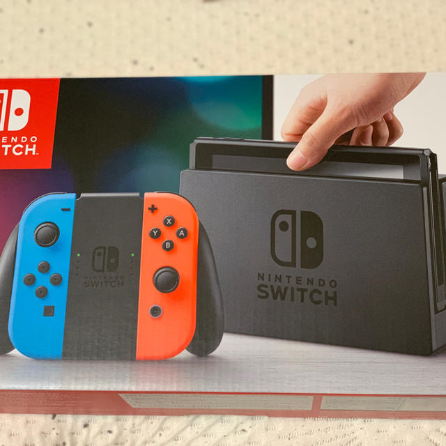 Nintendo Switch ニンテンドースイッチ ネオンブルー