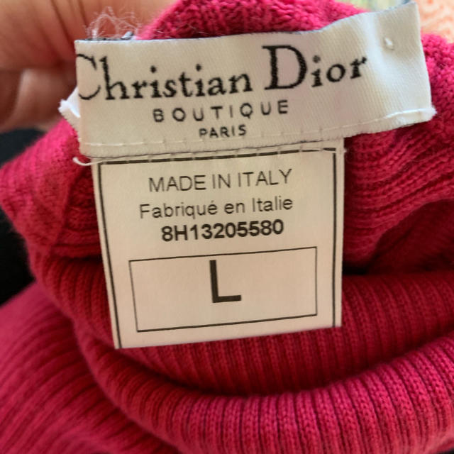 Christian Dior(クリスチャンディオール)のChristian Dior ノースリーブニット レディースのトップス(ニット/セーター)の商品写真