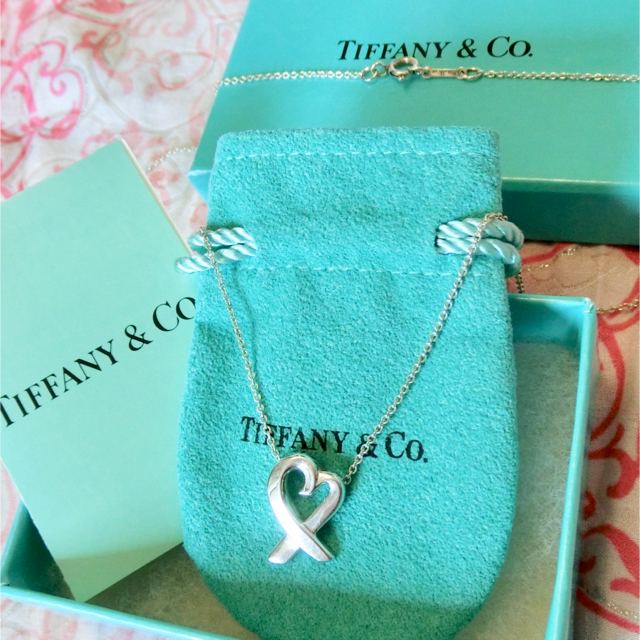 Tiffany & Co.(ティファニー)のティファニー ラビングハートリング 7号＆ラビングハートネックレス レディースのアクセサリー(リング(指輪))の商品写真